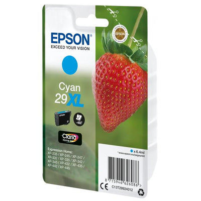 EPSON CART. INK CIANO 29XL SERIE FRAGOLA [C13T29924012]