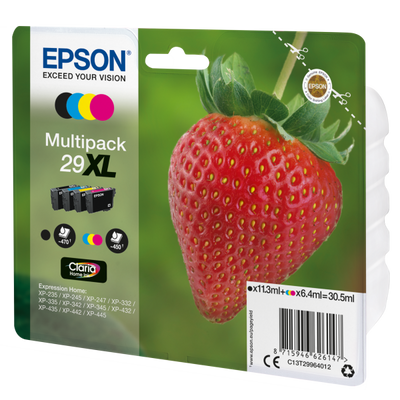 EPSON CART. INK MULTIPACK 29XL SERIE FRAGOLA (BK/C/M/Y) [C13T29964012]