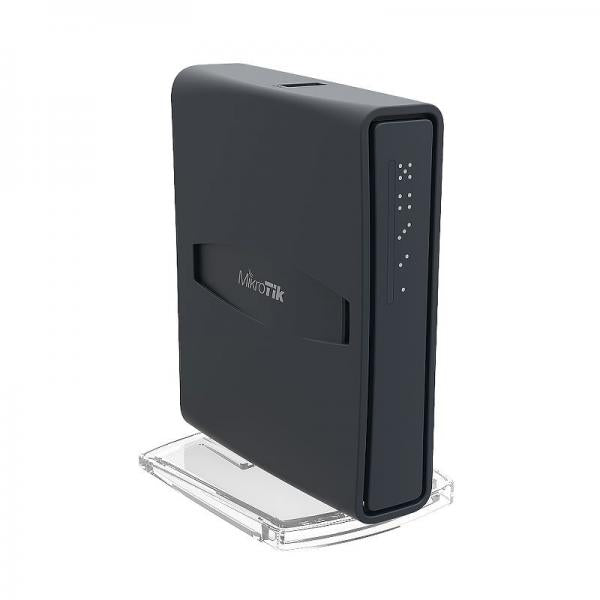 MikroTik, hAP ac lite TC, hAP ac lite tower with 650MHz CPU, 64MB RAM, 5xLAN, built, in 2.4Ghz 802.11b/g/n two chain wireless [RB952Ui-5ac2nD-TC]