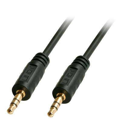 LINDY CAVO AUDIO JACK 3.5MM, M/M, 2MT, NERO [35642]