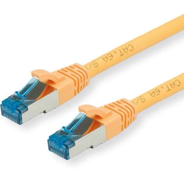 VALUE CAVO S/FTP (PiMF) PATCHCORD CAT 6A, CLASS EA, GIALLO, 1,5M [21.99.1992]