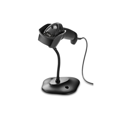 Zebra DS2208-SR - 1D/2D Imager - USB - Black (Kit includes Scanner, Stand & USB Cable) [DS2208-SR7U2100SGW]