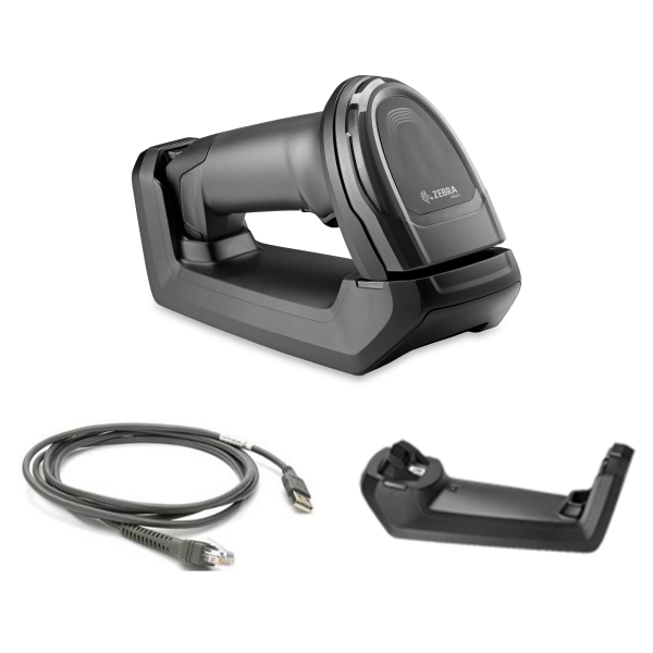 Zebra DS8178 Handheld bar code reader 1D/2D - Black - Cordless - Cradle [DS8178-SR7U2100SFW]