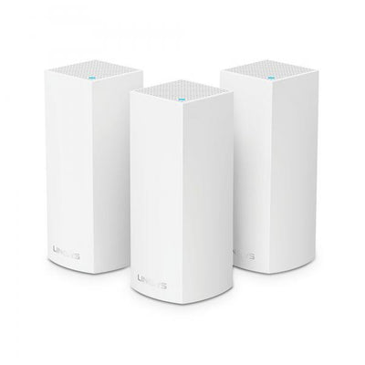 Linksys Velop Triple Band (2.4 GHz/5 GHz/5 GHz) Wi-Fi 5 (802.11ac) White 2 Internal [WHW0303-EU] 