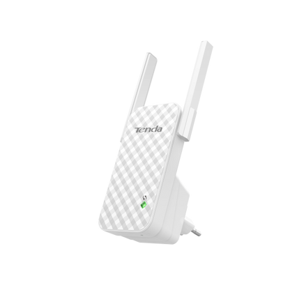 TENDA RANGE EXTENDER WIRELESS 300Mbps 802.11b/g/n, 2.4GHz, 2 ANTENNE 3dBi, PULSANTE WPS [A9]