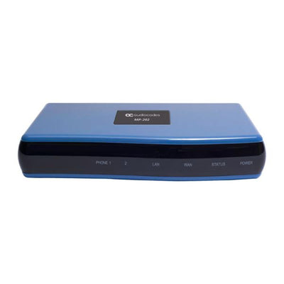 Audiocodes MediaPack 202 VoIP Telephone Adapter, 2 FXS [MP202B/2S/SIP]