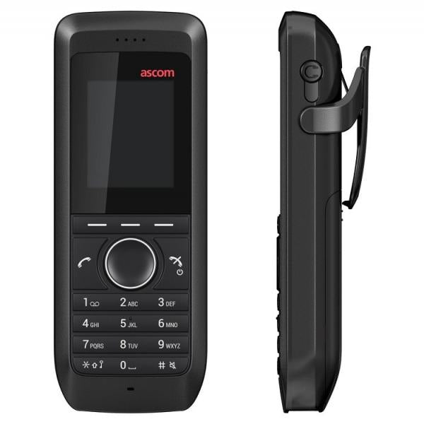 Ascom d43 cordless DECT, display a colori, vibrazione, 16 ore in chiamata [DH6-ABAA]
