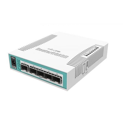MikroTik, Cloud Router Switch 106, 1C, 5S with QCA8511 400MHz CPU, 128MB RAM, 1x Combo port ), 5 x SFP [CRS106-1C-5S]