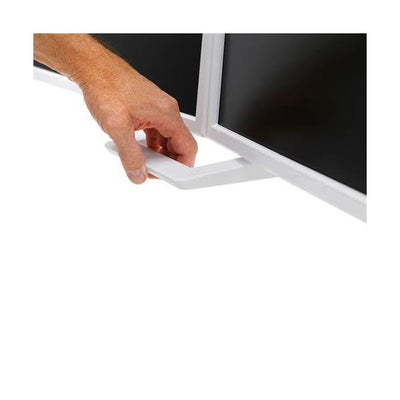 Ergotron HX Desk Dual Monitor Arm - Two Monitor Mount - Max. 32 inch screen - White [45-476-216]
