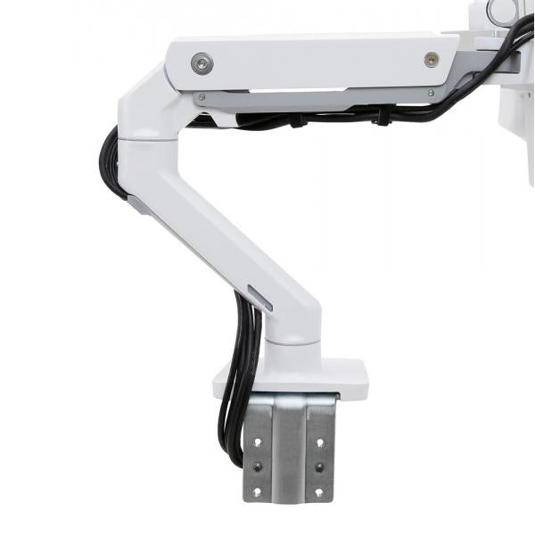 Ergotron HX Desk Dual Monitor Arm - Two Monitor Mount - Max. 32 inch screen - White [45-476-216]