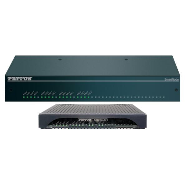 Patton SN5551/4BIS4JS8VHP/EUI, SmartNode eSBC, 4 BRI, 4 FXS, 8 VoIP Calls, 4 SIP Sessions (SIP b2b UA) (max. 256), 4 Transcoded SIP Sessions (max. 4), SIP-TLS, SRTP, High Precision 5ppm Clock, 2x Gig [SN5551/4BIS4JS8VHP/EUI]