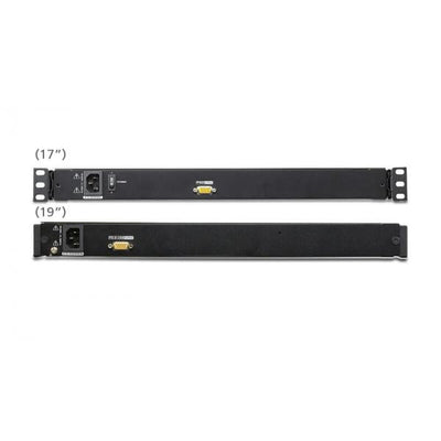 ATEN CL1000M-ATA-EG - Slideaway console 17" LCD TASTIERA INGLESE - PROMO FINO AD ESAURIMENTO SCORTE [CL1000M-ATA-EG]