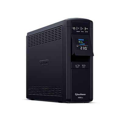 CYBER POWER UPS PURE SINEWAVE CP1350EPFCLCD LCD 1350VA/810W AVR USB 6xSCH [CP1350EPFCLCD]