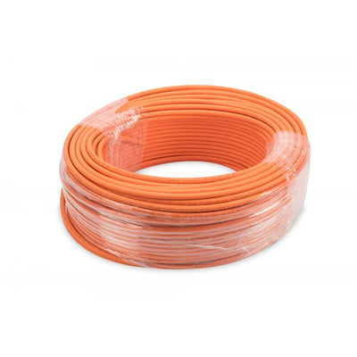 Digitus CAT 7 S-FTP installation cable - 1200 MHz Dca (EN 50575) - AWG 23/1 - 100 m drum - sx - duplex -orange [DK-1743-VH-D-1]