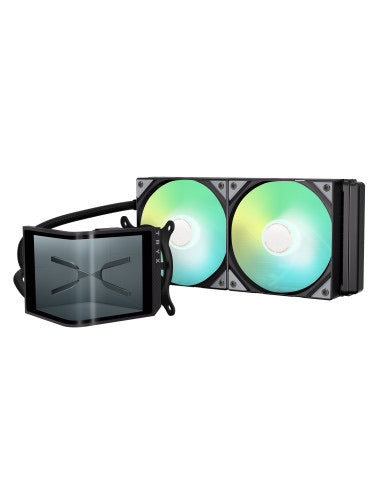 TRYX RAFF LIQUIDO PANORAMA SE ARGB 240 3D-AMOLED DISPLAY 240mm BLACK [L-P240L-AM2M-G0K]