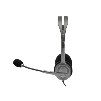 LOGITECH CUFFIE CON MICROFONO H110, JACK 3.5MM [981-000271]