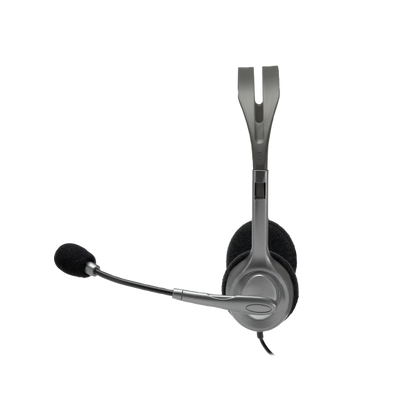 LOGITECH CUFFIE CON MICROFONO H110, JACK 3.5MM [981-000271]
