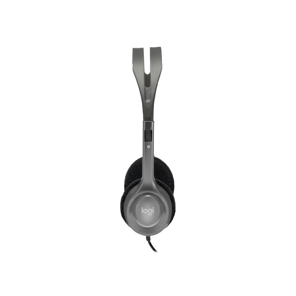 LOGITECH CUFFIE CON MICROFONO H110, JACK 3.5MM [981-000271]