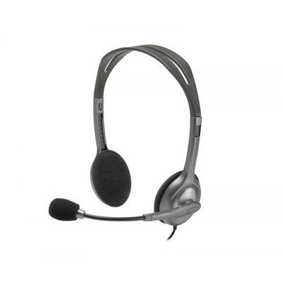 LOGITECH CUFFIE CON MICROFONO H110, JACK 3.5MM [981-000271]