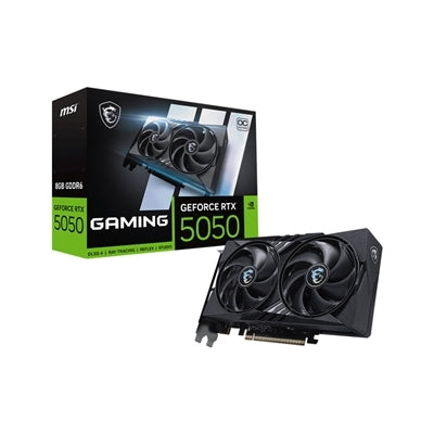 SVGA MSI GeForce RTX 5050 8G GAMING OC nVidia PCIe5.0 8GBDDR6 128bit 2647Mhz HDMI 3xDP 2slot [912-V538-001]