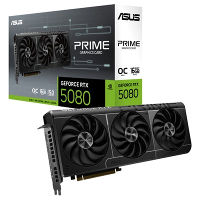 ASUS Prime -RTX5080-O16G NVIDIA GeForce RTX 5080 16 GB GDDR7 [90YV0LX0-M0NA00]