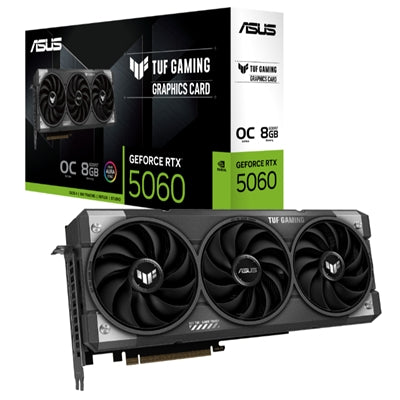 SVGA ASUS TUF-RTX5060-O8G-GAMING nVidia 8GBDDR7 128bit 2677Mhz-o.c. PCIe5.0 1xHDMI 3xDP 7680x4320 3,1slot 90YV0N00-M0NA00 [90YV0N00-M0NA00]