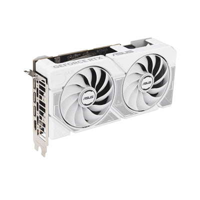 SVGA ASUS DUAL-RTX5060-O8G-WHITE nVidia 8GBDDR7 128bit 2565Mhz-o.c. PCIe5.0 1xHDMI 3xDP 7680x4320 2,5slot BIANCA 90YV0N15-M0NA00 [90YV0N15-M0NA00]