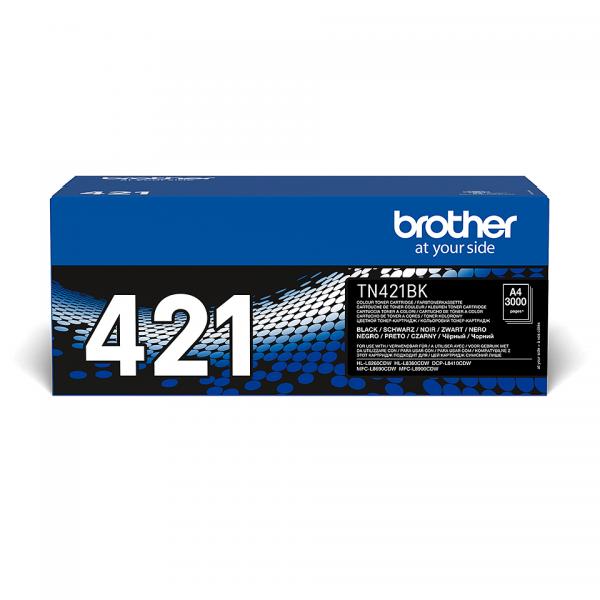 Brother TN421BK Toner Cartridge Black for HLL8260CDW, L8360CDW [TN-421BK]