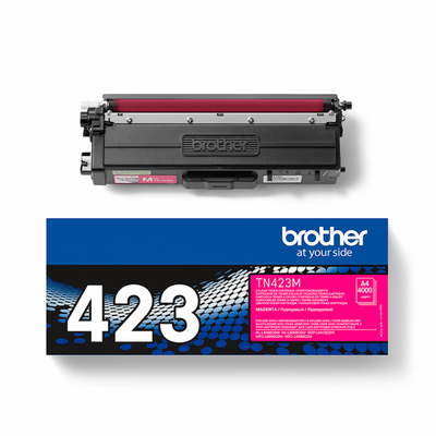 Brother TN423M Toner Cartridge Magenta High Capacity 4.000 pages for HLL8260CDW, L8360CDW [TN423M]
