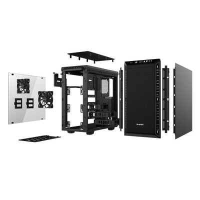 BE QUIET! CASE ATX PURE BASE 600 WINDOW, 7 HDD SLOT, 2XUSB3.0, 1XAUDIO I/O, BLACK [BGW21]
