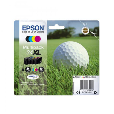 EPSON CART. INK NERO 34XL SERIE PALLINA DA GOLF [C13T34714010]