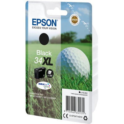 EPSON CART. INK NERO 34XL SERIE PALLINA DA GOLF [C13T34714010]
