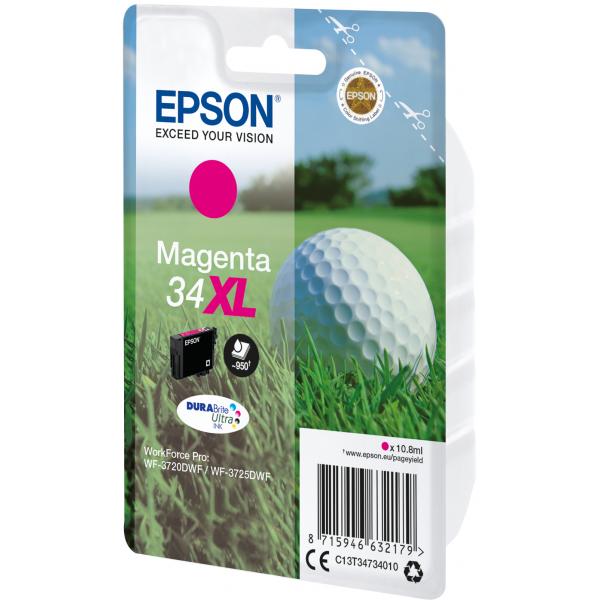 EPSON CART. INK MAGENTA 34XL SERIE PALLINA DA GOLF [C13T34734010]