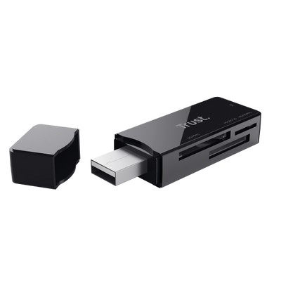 TRUST CARDREADER USB-A 3.2 - NANGA NERO [21935]