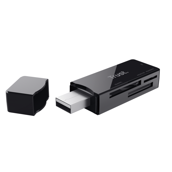 TRUST CARDREADER USB-A 3.2 - NANGA NERO [21935]