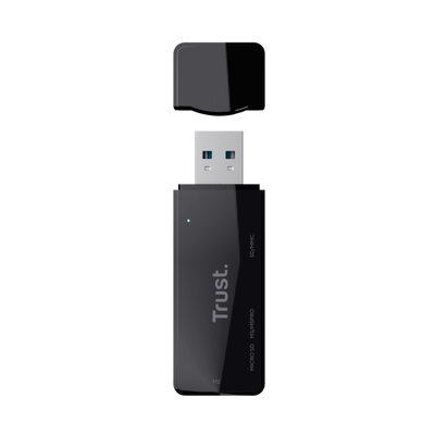 TRUST CARDREADER USB-A 3.2 - NANGA NERO [21935]