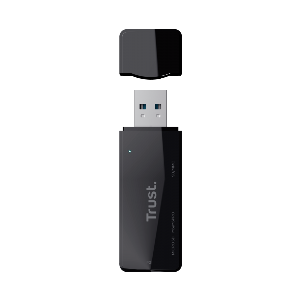 TRUST CARDREADER USB-A 3.2 - NANGA NERO [21935]