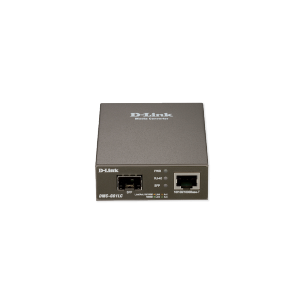D-LINK MEDIA CONVERTER 10/100/1000 TO SFP STANDALONE [DMC-G01LC]