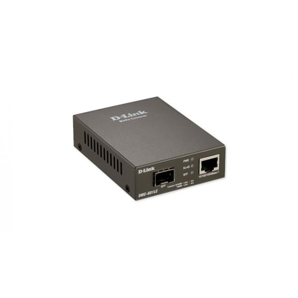 D-LINK MEDIA CONVERTER 10/100/1000 TO SFP STANDALONE [DMC-G01LC]