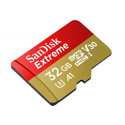 SanDisk Extreme 32 GB MicroSDHC UHS-I Classe 10 [SDSQXAF-032G-GN6AA]