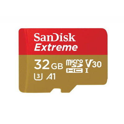 SanDisk Extreme 32 GB MicroSDHC UHS-I Classe 10 [SDSQXAF-032G-GN6AA]