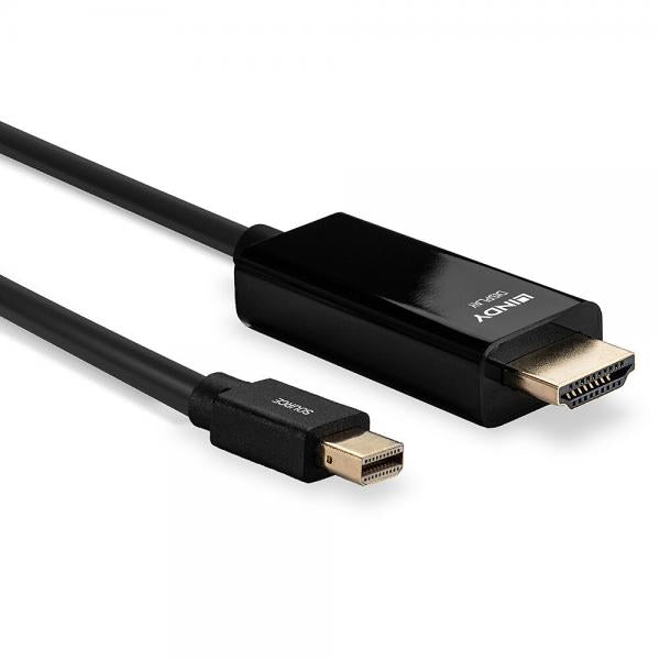 LINDY CAVO MINI DISPLAYPORT A HDMI 4K30, 2M [36927]