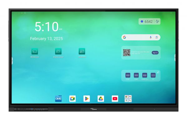 65 -ANDROID 14 4k 8/64gb google edla touch 2x20W [3653RK]