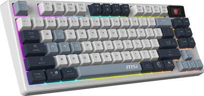 MSI GK600 BLUE FORGE KEYBOARD ITA WHITE DARK BLUE25 LIGHT [S11-43ITP01-HH9]
