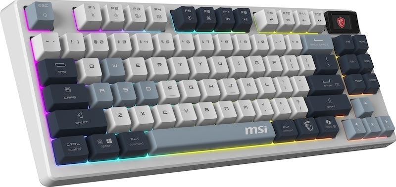 MSI GK600 BLUE FORGE KEYBOARD ITA WHITE DARK BLUE25 LIGHT [S11-43ITP01-HH9]