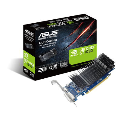 ASUS VGA GEFORCE GT 1030, GT1030-SL-2G-BRK, 2GB GDRR5, DVI/HDMI, 90YV0AT0-M0NA00 [GT1030-SL-2G-BRK]