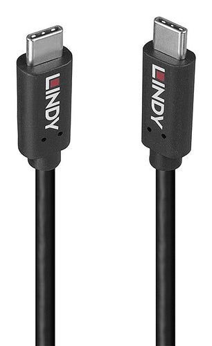 Cavo USB 3.2 tipo C, 20Gbps, PD 100W, GRS, 1,5m - USB Tipo C Maschio a C Maschio [36977]