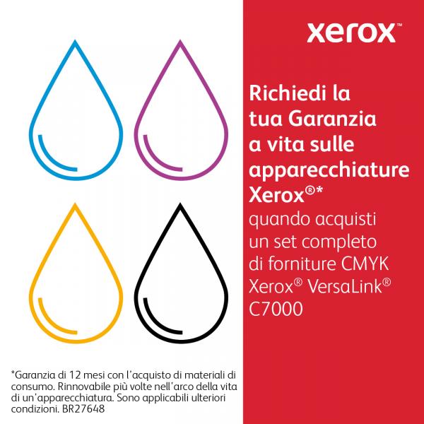 Xerox Cartuccia toner Nero a Alta capacità da 10700 Pagine per Stampante a colori  VersaLink C7000 (106R03757) [106R03757]