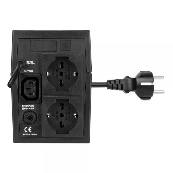 Vultech UPS1200VA-LITE gruppo di continuità (UPS) A linea interattiva 1,2 kVA 600 W 2 presa(e) AC [UPS1200VA-LITE]