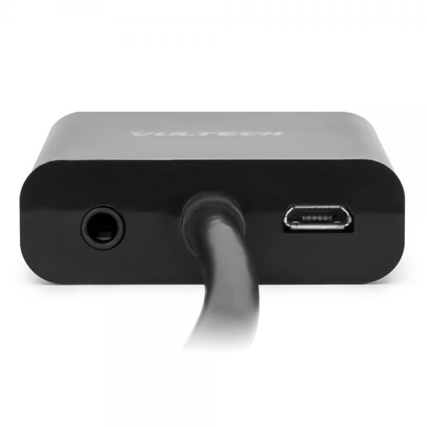 VULTECH ADATTATORE CONVERTITORE HDMI to VGA + AUDIO [SN21707]